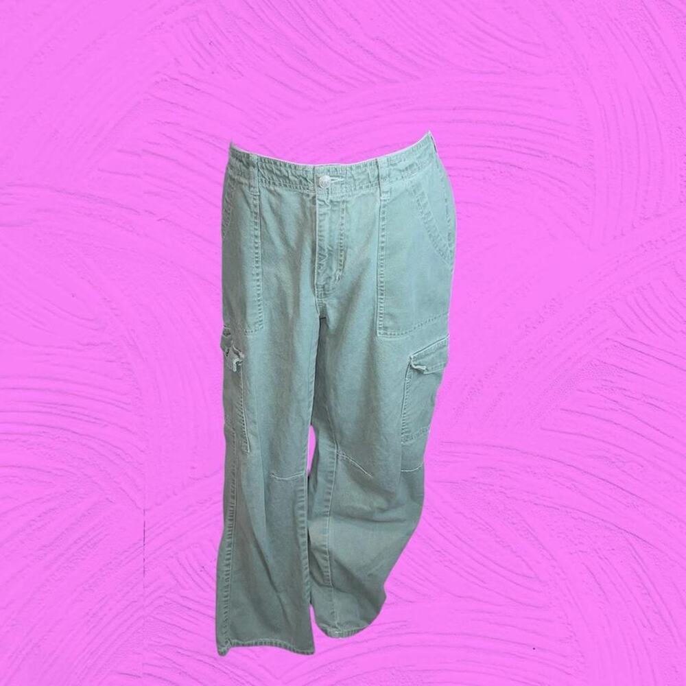 Forever 21 sage green cargo pants